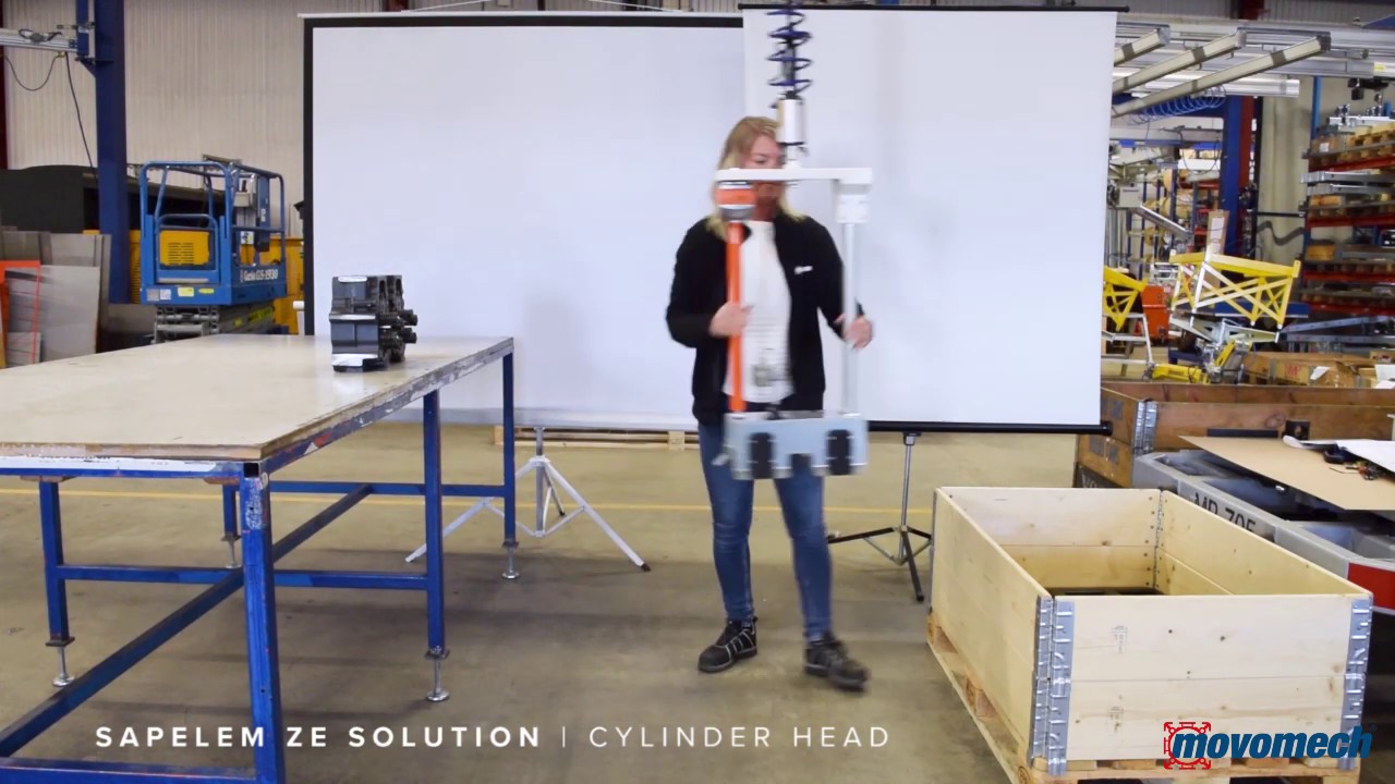 Lyftutrustning för CYLINDERHUVUD automotive - Movomech Sapelem ZE Solution