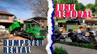 Dumpster Rental vs. Junk Removal: What’s the Difference? - Moving Tips 2022