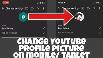 How to update your YouTube profile picture on mobile and tablet