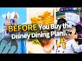 The Disney Dining Plan is BACK, Here&#39;s What You Need to Know