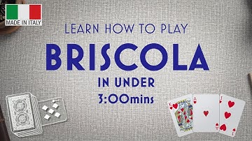 Learn Briscola in under 3mins - Italian Card Game