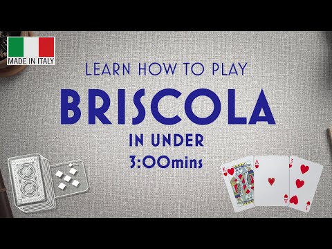 Learn Briscola in under 3mins - Italian Card Game