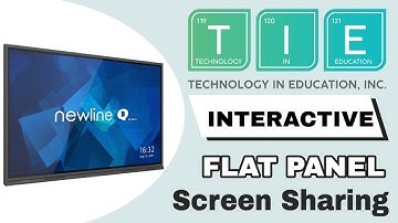 Newline Q Series Interactive Flat Panel Screen Sharing