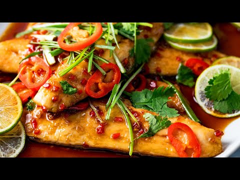 Sticky Asian Sea Bass | Ready in under 15
