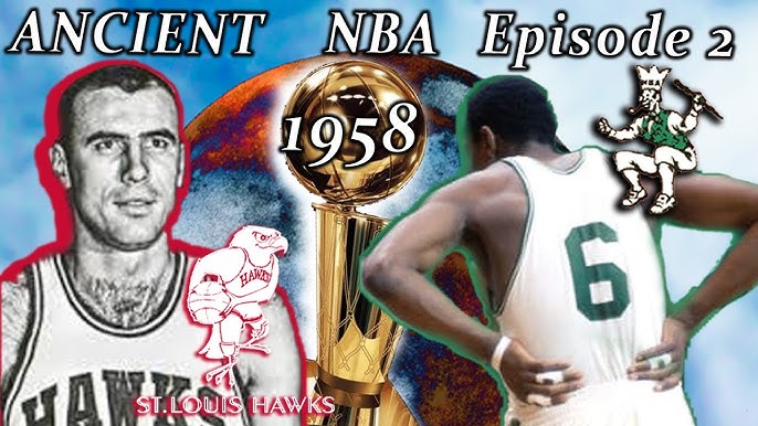 Saint Louis Hawks Defeat Boston Celtics 110 - 109 in NBA Finals (1958) 