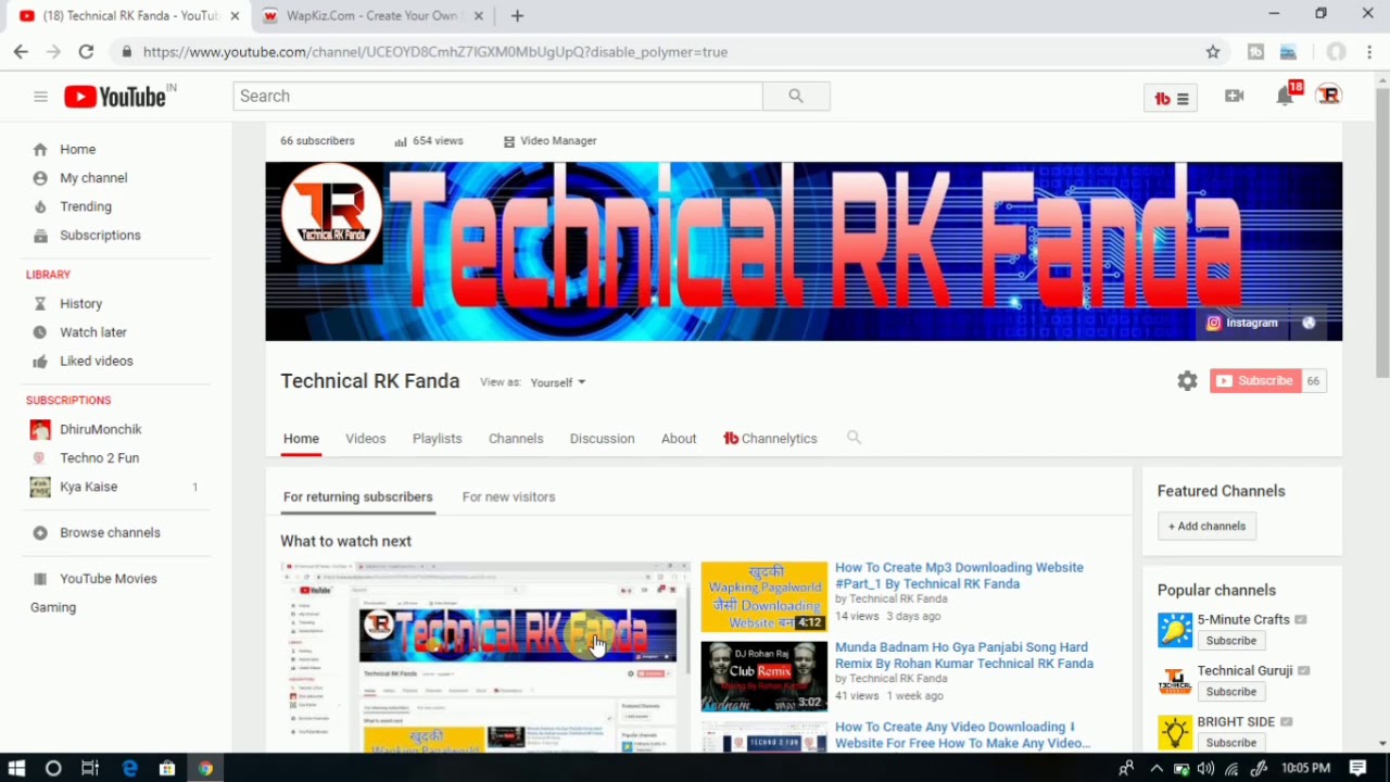 [Wapkiz Website] Me Folder Create And Song Upload 