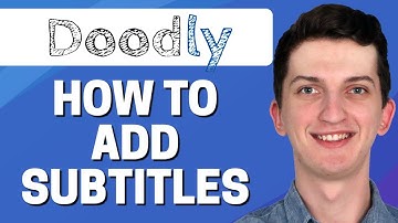 How To Add Subtitles In Doodly