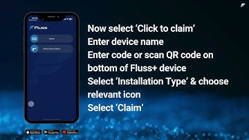 Register & set up Fluss+