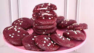 GALLETAS RED VELVET Y CHOCOLATE RELLENAS DE CHEESECAKE | ESPECIAL SAN VALENTIN | POSTRES CON IXCHEL