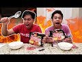 EXTREME SPICY NOODLE CHALLENGE! *RACE MUKBANG*