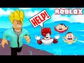 NATURAL DISASTER SURVIVAL in Roblox 😨😨 Floor Is Lava Water | Khaleel and Motu