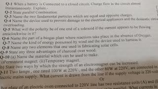 CBSE..Class-10.. *Science* half yearly question paper..(2019-20) screenshot 5