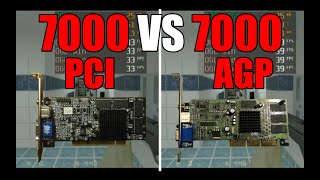 Radeon 7000 32 MB PCI vs Radeon 7000 64 MB AGP Test in Seven Games (No FPS Drop Capture Card)