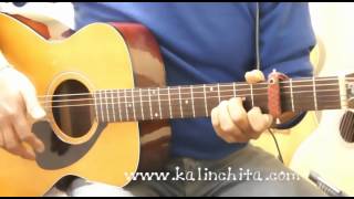 Video thumbnail of "HOLA SOLEDAD - Rolando Laserie - como tocar en guitarra acordes TUTORIAL"
