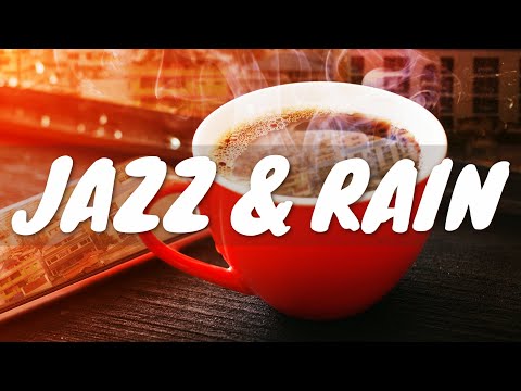 Soft Jazz & Gentle Rain ☕ Relaxing Rain & Jazz Ambience For Coffee, Study, Work, Lounge