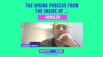 Alejandro Ibañez from Gensler | Architecture Industry Hiring Process Chat Series