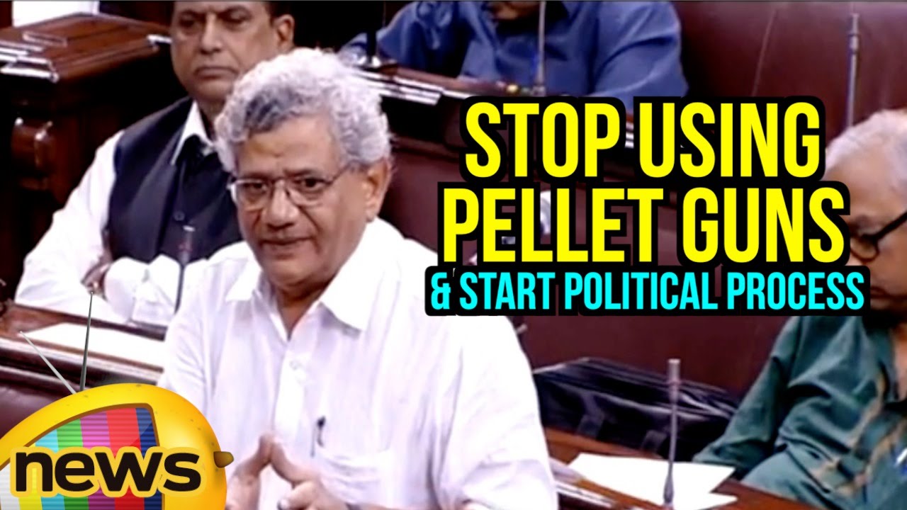 Sitaram Yechury Full Speech On Kashmir Issue | Stop Using Pellet Guns & Start Political Process