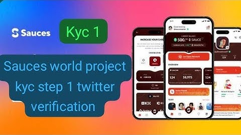 Sauces World Verify With X | Sunwaves KYC Verification Step 1 || Sunwaves Twitter KYC 1