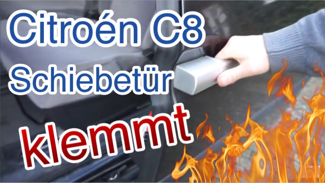 Schiebetür geht schwer |Citroen C8|