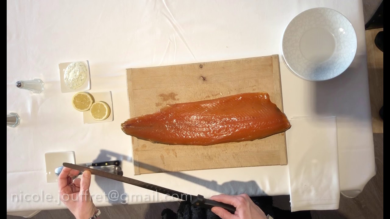 Technique] Découpe du saumon fumé 
