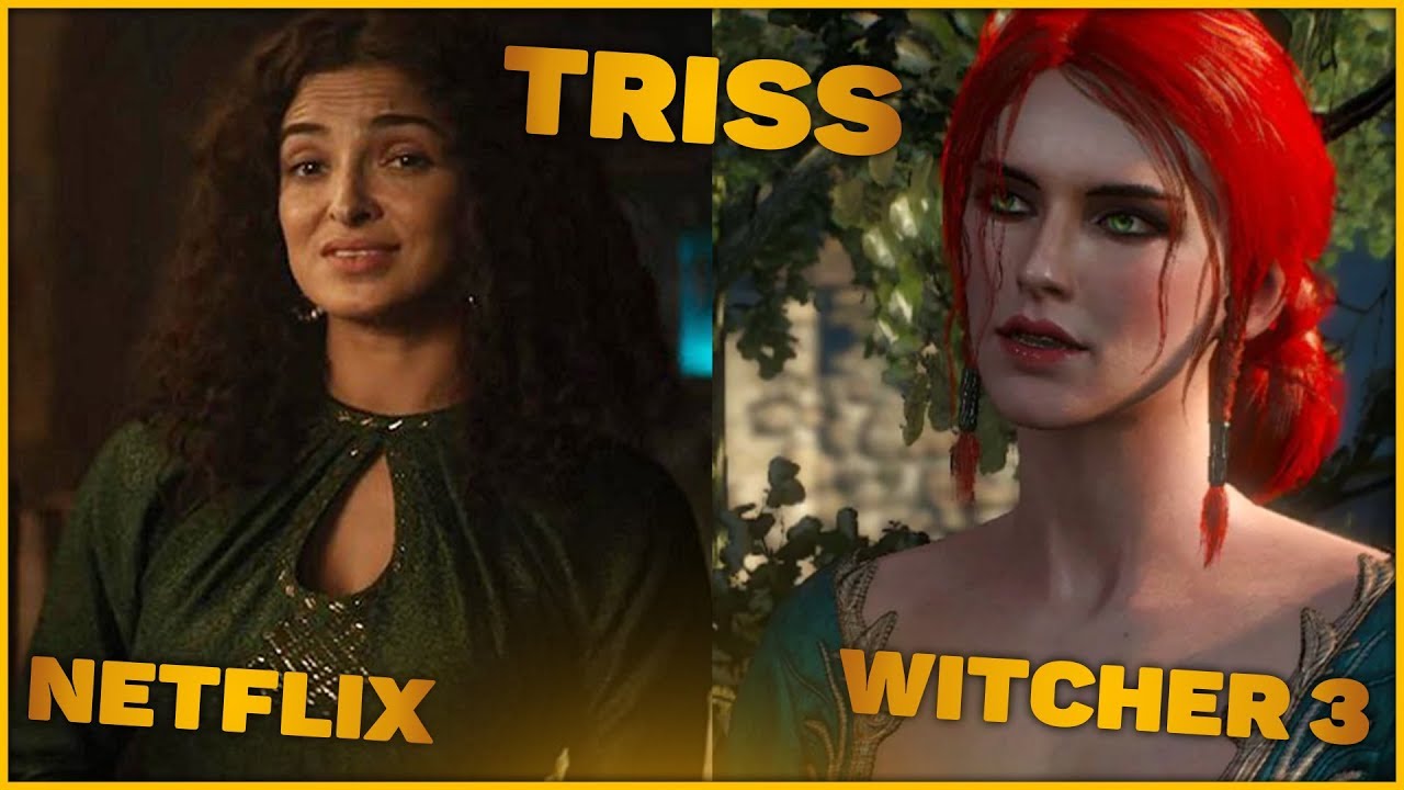 The Witcher [Netflix] Vs Witcher 3 Characters - Youtube