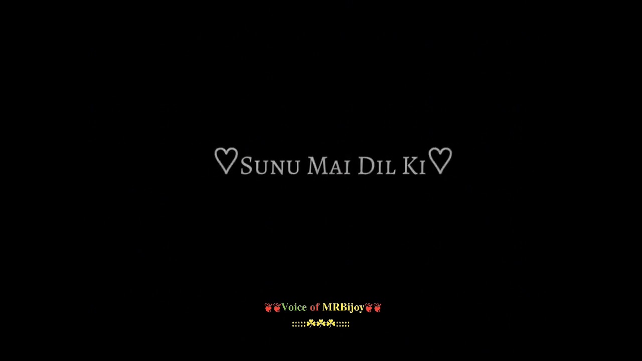 Heikar mohabbat to akhon se kehda 💔sad hindi song# sad rington