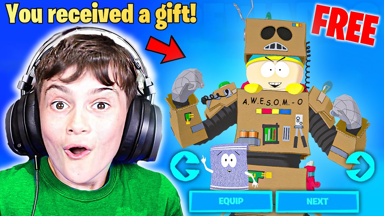 Gifting Little Bro *NEW* South Park BUNDLE! (FREE) - YouTube