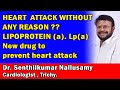Lipoproteinalpa heart attack without any reason  new drug to prevent heart attack