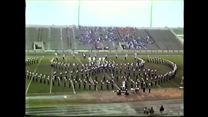 Round Rock High School Band 1985 - UIL 5A State Marching Contest Prelims