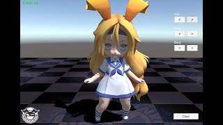 MagicaCloth Dress up system.