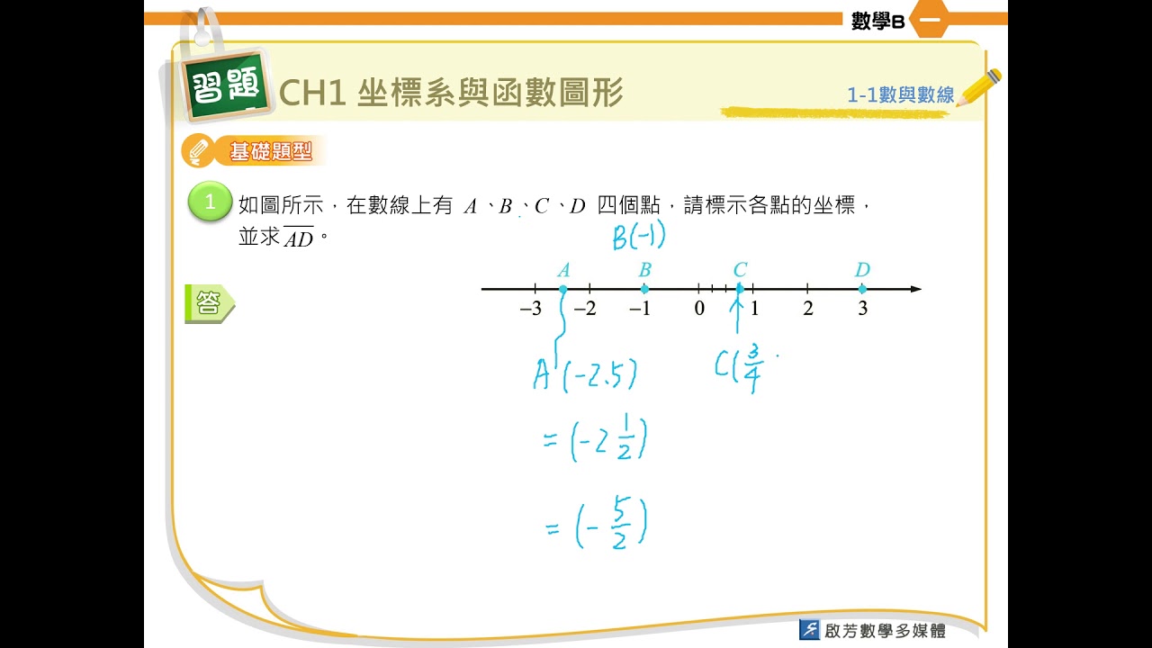 1-1數與數線-基礎1 - YouTube