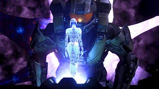 Halo 3 - All Cutscenes with Halo 4 Master Chief