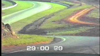 The crash (at 3:50) was in a wera b-superbike novice race 1986. two
leaders crashed on last lap sight of finish line. racebikes are s...