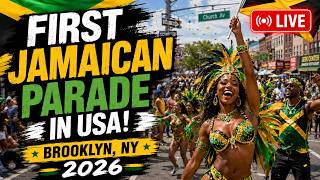 🇯🇲 FIRST JAMAICA RISING DAY PARADE IN USA 2026 | Historic Celebration in Brooklyn, NYC 🇯🇲