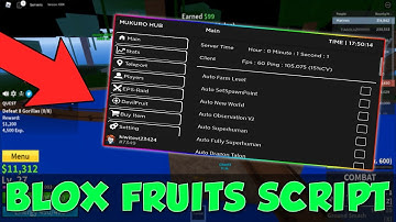 [UPDATE 17 PART 2] Roblox Blox Fruits Script GUI: Auto Farm, Fruit Sniper, Auto Quest & More!