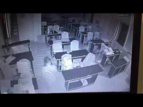 Real Ghost Caught on School CCTV Camera 