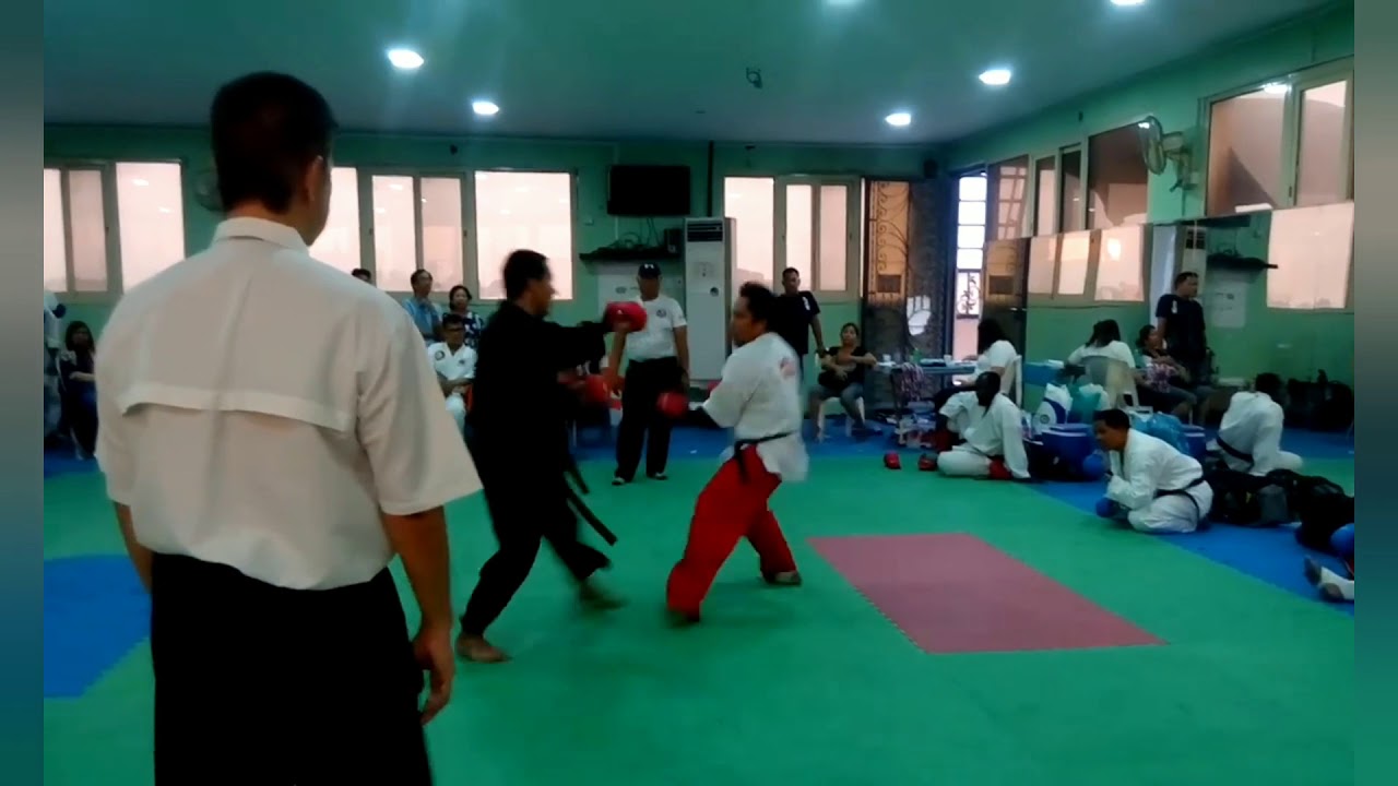 Karatedo Kumite Blackbelt fights..Point System YouTube