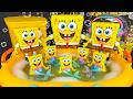 28 Minutes Satisfying Unboxing SpongeBob Slide Water Park Toys Collection | Spongebob Review
