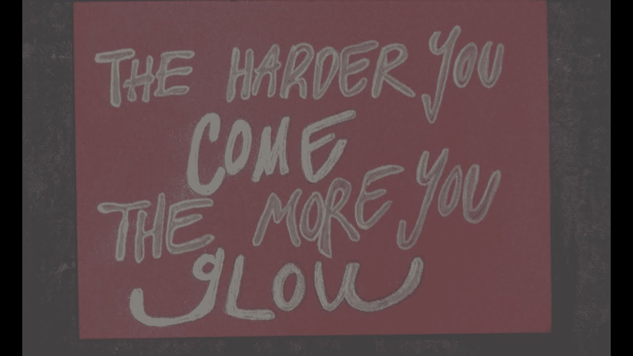 THE HARDER YOU CUM THE MORE YOU GLOW