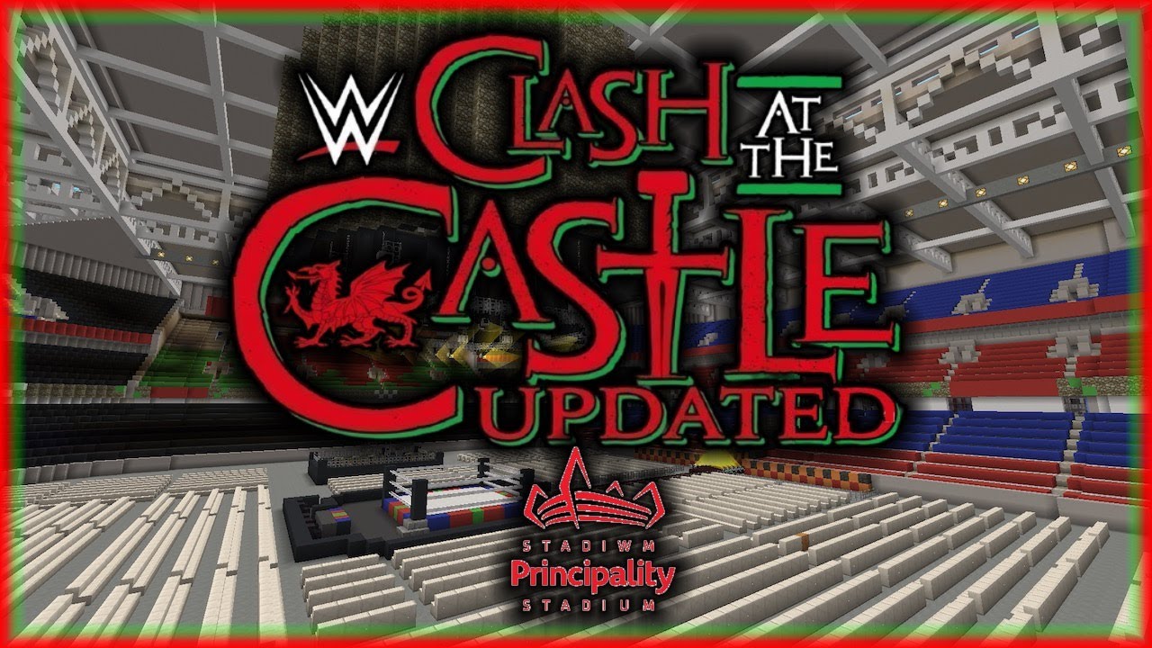 Обновленная информация о WWE: Clash in the Castle 2022 на стадионе Principality Stadium!! (Minecr...