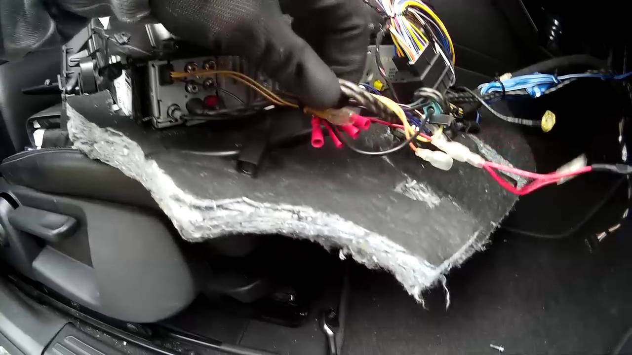 Подключение нештатной магнитолы в Audi A6 4F C6 часть 2 - YouTube