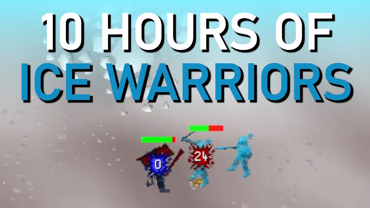 10 часов игры Ice Warriors | 2004scape