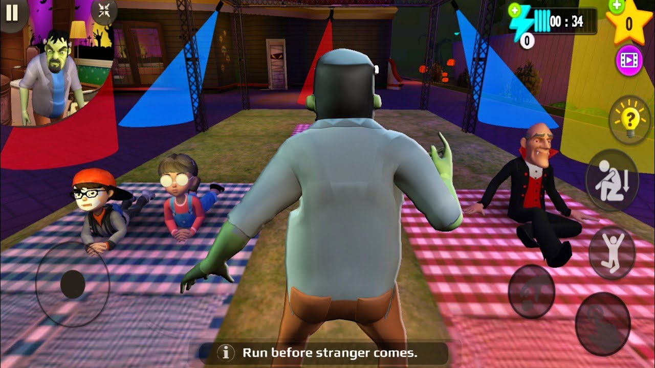 Scary Stranger 3D - Update New Chapter Spooky Season New Levels  Shocking Discovery Android Gameplay