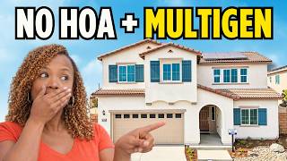 1.99% Interest Rate?! No HOA New Construction Homes Inland Empire + MultiGen