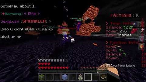 Kill aura/speed/fly hacker | STcraft op facs