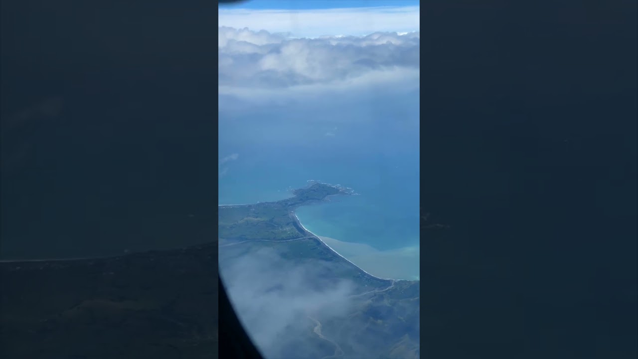 Aerial view of Kaikoura and Shorelines 