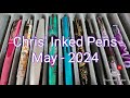 Chris inked pens  may