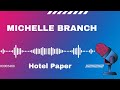 SimplySing Karaoke - Michelle Branch: Hotel Paper