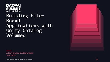 Building File-Based Applications with Unity Catalog Volumes