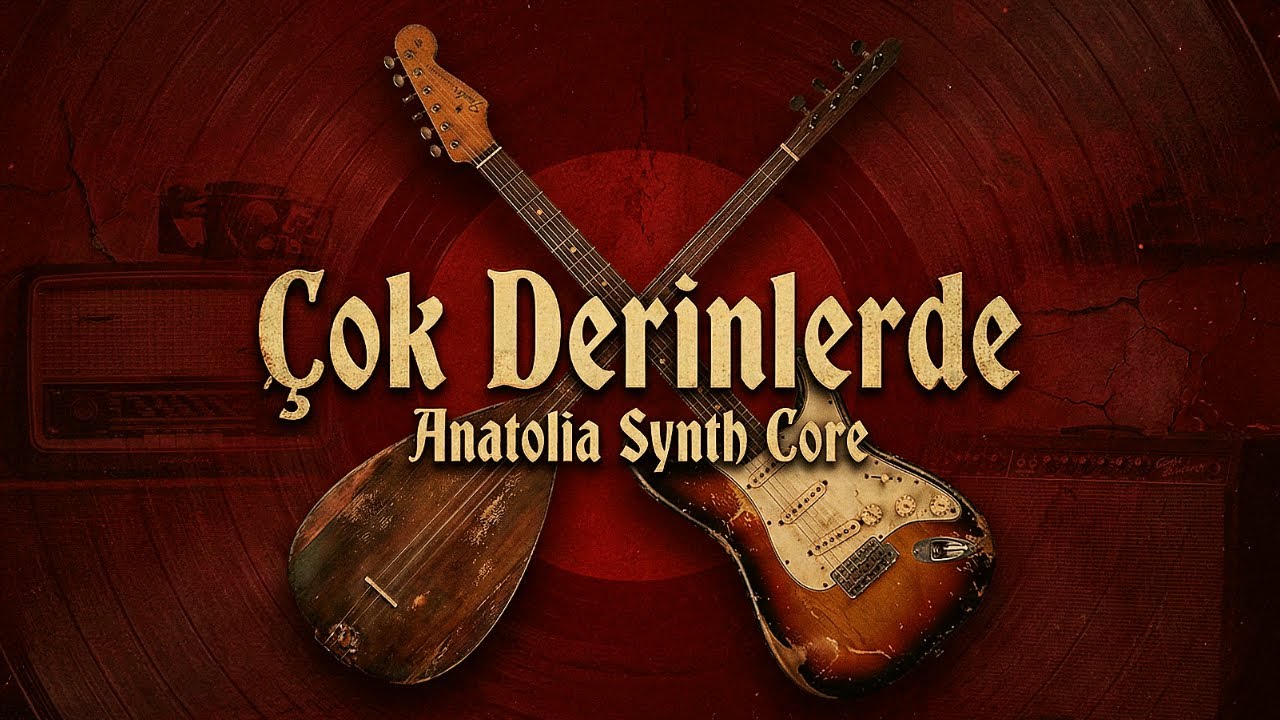 Çok Derinlerde | Eski Anadolu Rock Cover | Anatolia Synth Core